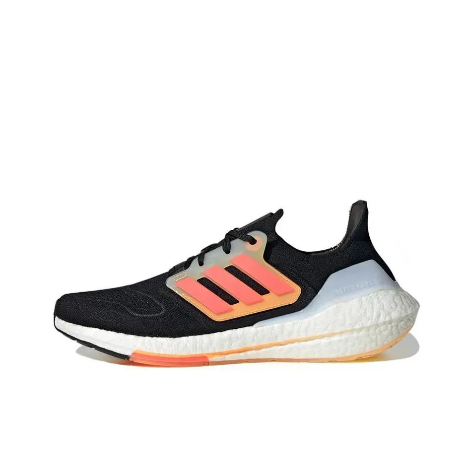 Ultraboost 22 Black Flash Orange