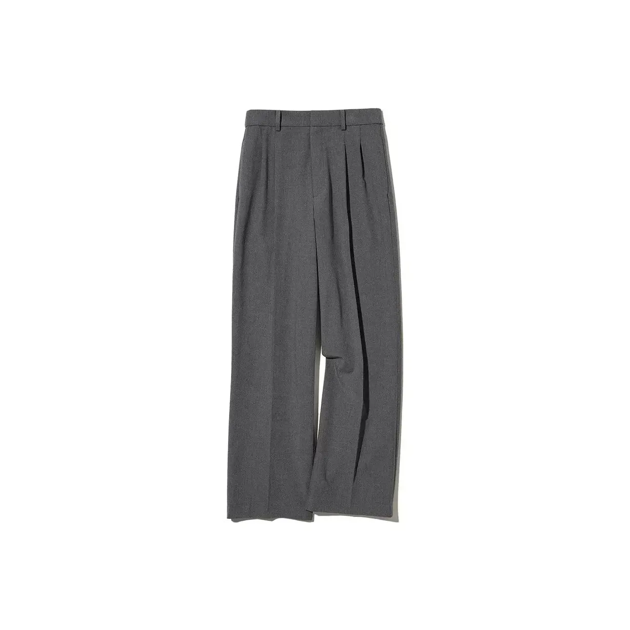 Uniqlo Повседневные брюки Свинцово-серый