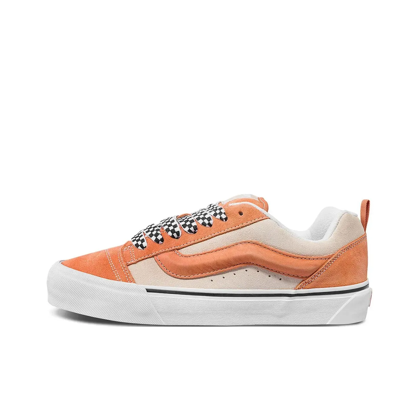 Vans Knu Skool Low Унисекс Белый Оранжевый