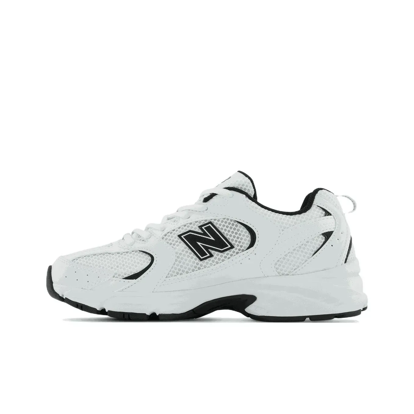 Низкие кроссовки New Balance 530 White Black (Белый) Унисекс Низкие кроссовки New Balance 530 White Black (Белый) Унисекс