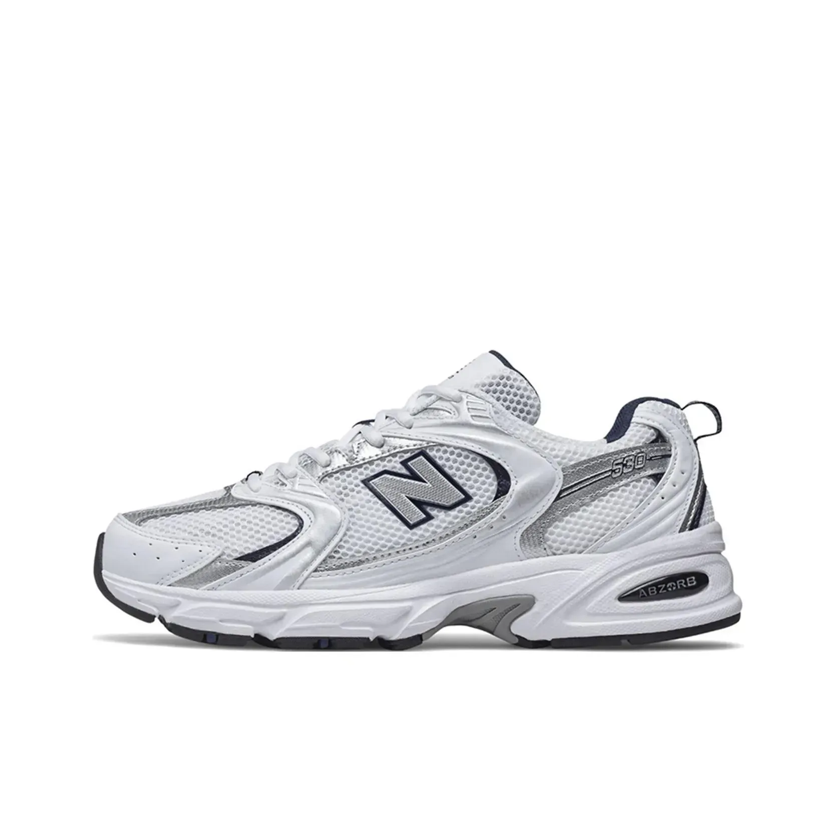 Низкие кроссовки New Balance 530 White Natural Indigo (Белый) Унисекс Низкие кроссовки New Balance 530 White Natural Indigo (Белый) Унисекс