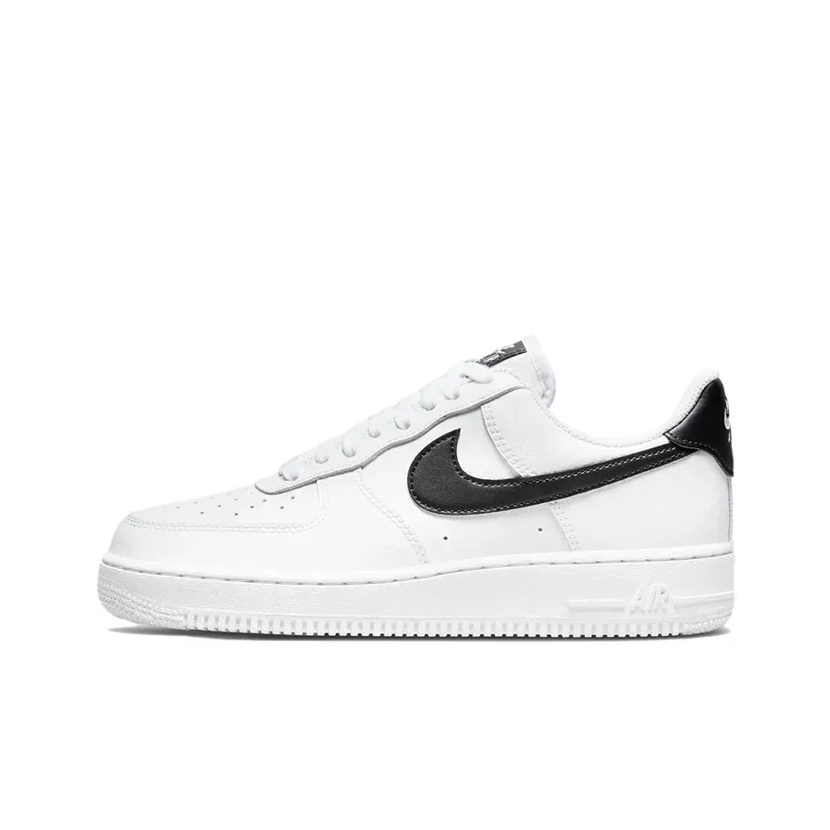 Кроссовки Nike Wmns Air Force 1 '07 'White Black' (Белые) Унисекс
