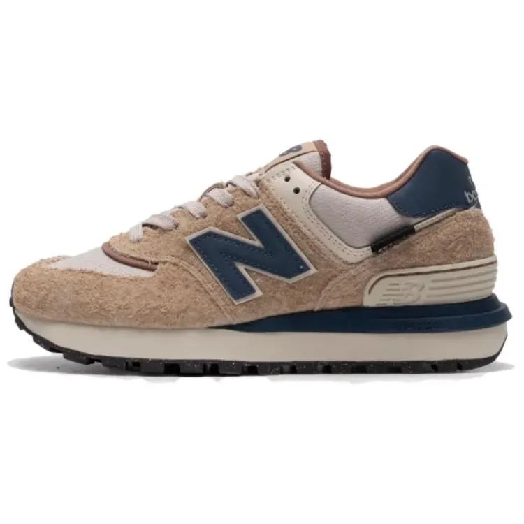 New Balance 574 [NB 574 Low Top Urban Commuter Running Shoes Unisex] бежево-синий