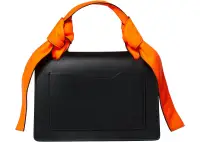 OFF-WHITE 1.4 Jitney Bag Black/Orange фото