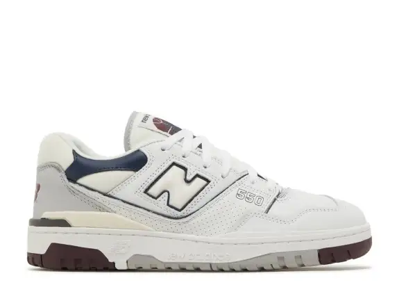 550 White Indigo Burgundy фото