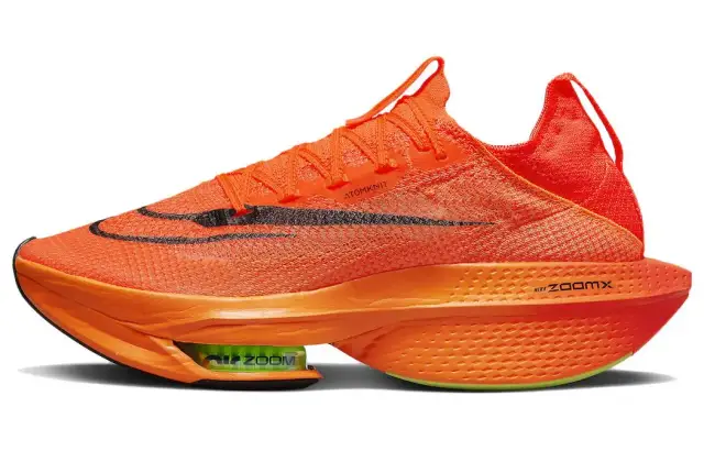 Купить кроссовки Nike Air Zoom Alphafly Next % 2 оранжевого цвета