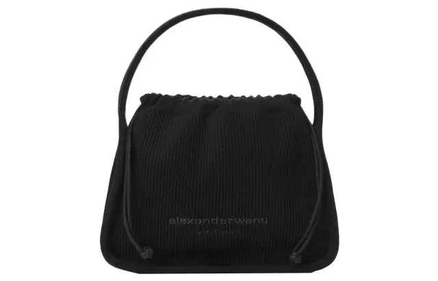 Сумка Alexander Wang Ryan Ribbed Nylon One Shoulder Bag Small