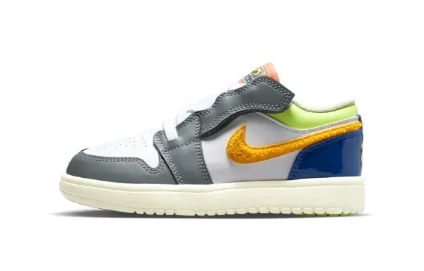 Кроссовки Jordan Air Jordan 1 Детские баскетбольные Low Top Пре-школа