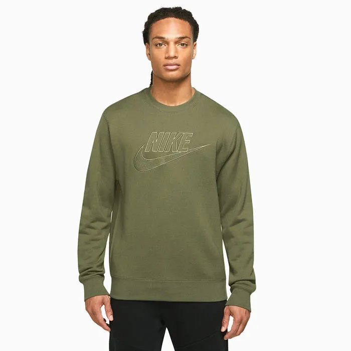 Fleece Sweatshirt Army Green
