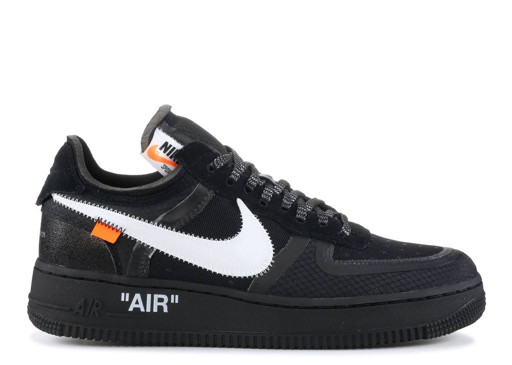 Off White 1 Low Black (2018)